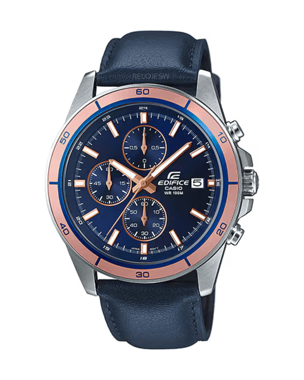 Casio Edifice Azul Plateado EFR-526L-2AV