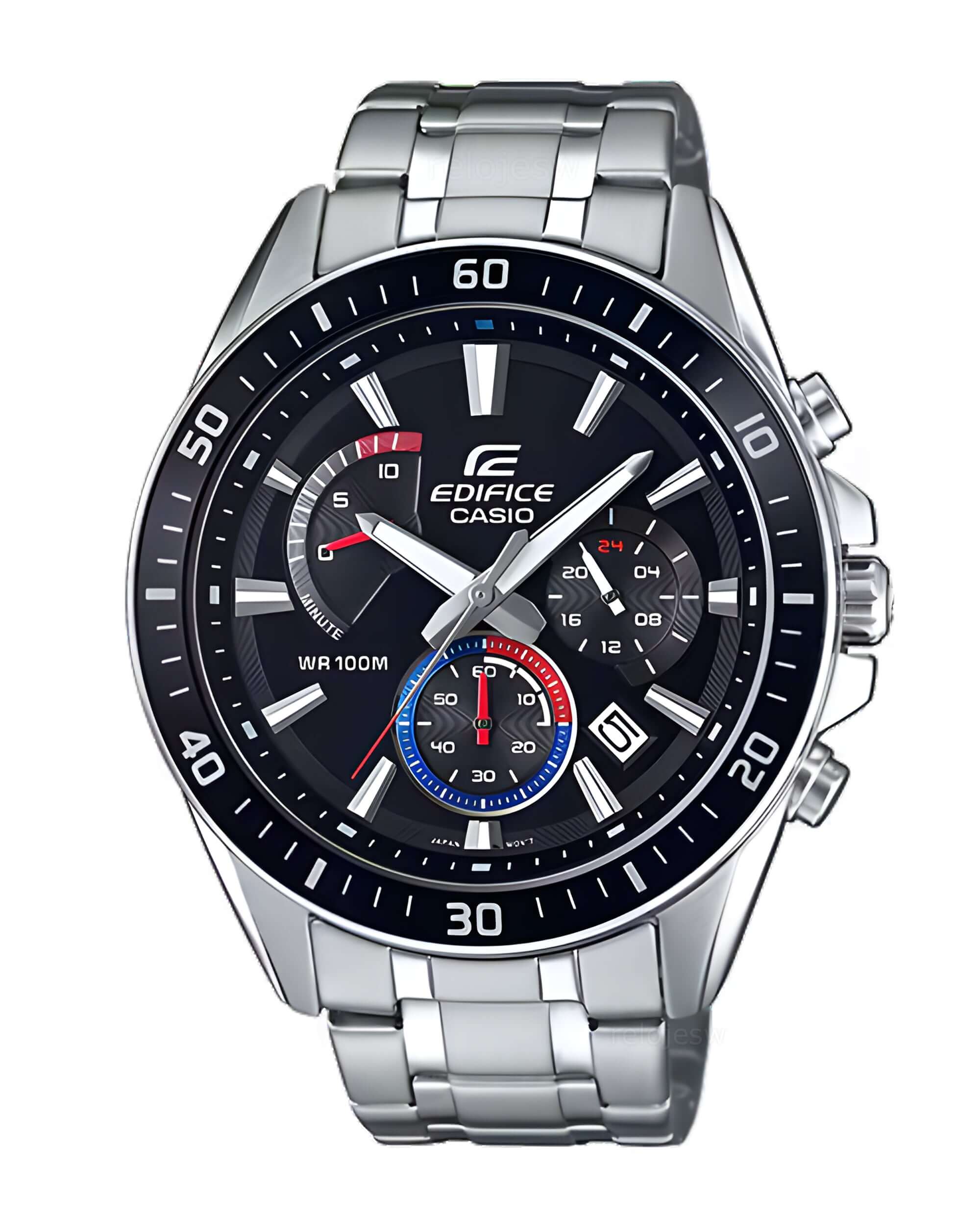 Reloj Casio Edifice Hombre Plateado EFR-552D-1A3V