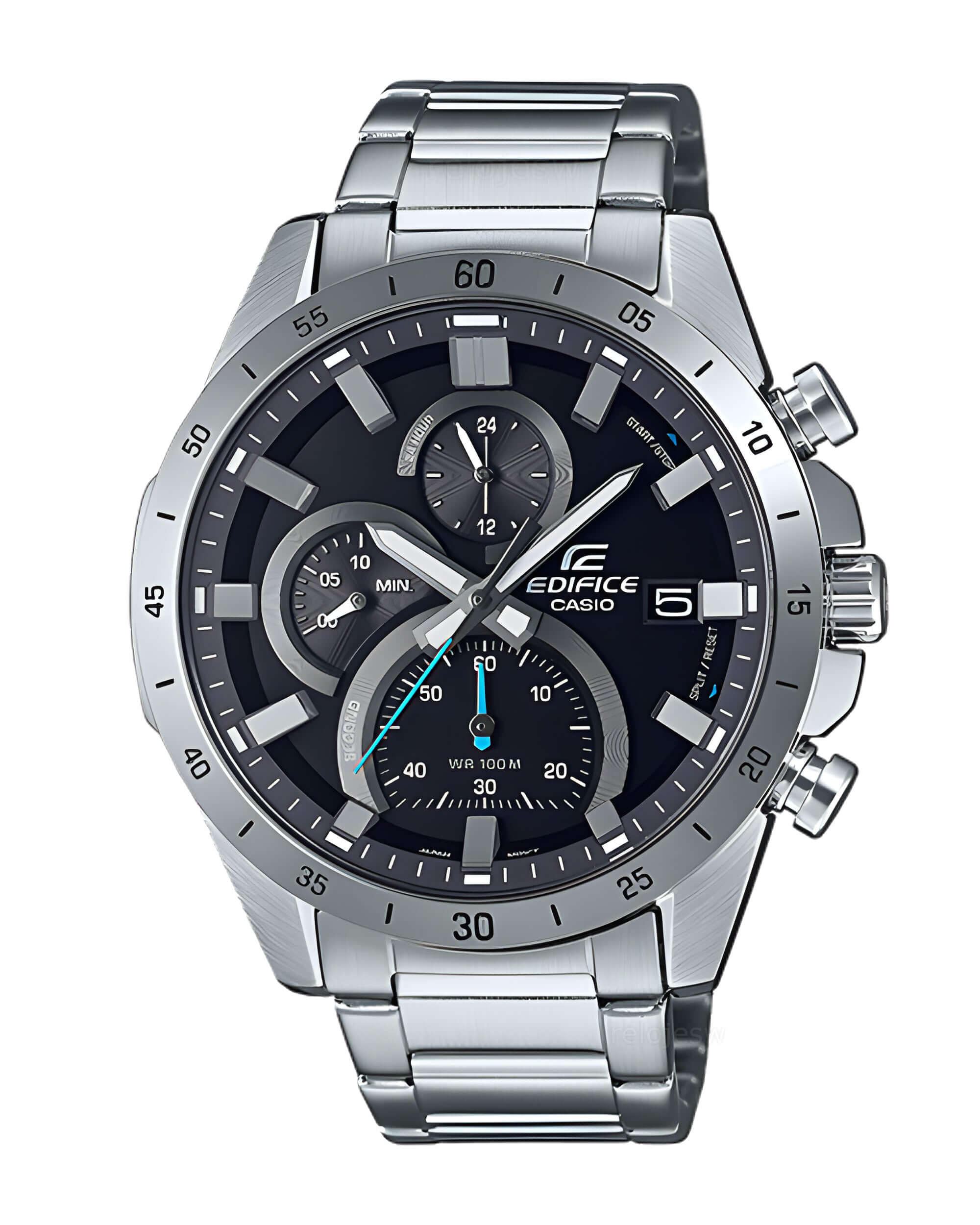 Casio Edifice EFR-571D-1AV (Plateado Acero)