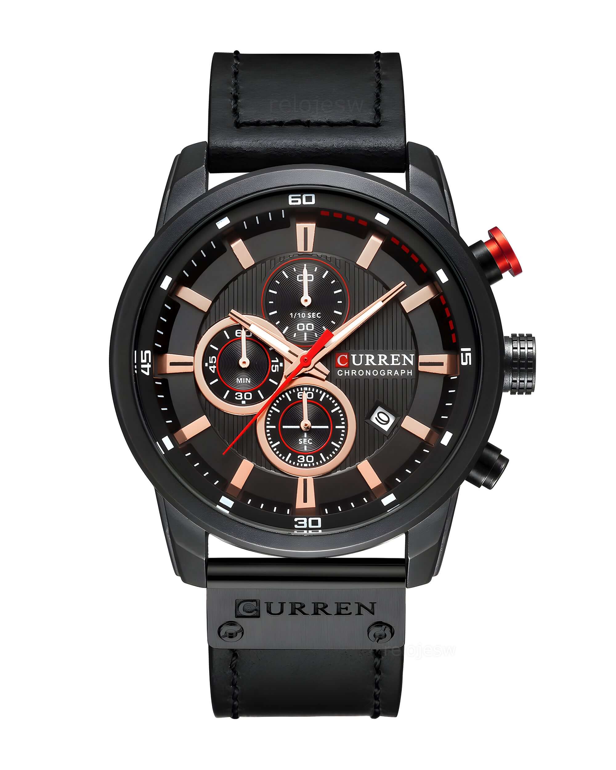 Reloj Current Hombre Negro CU8291