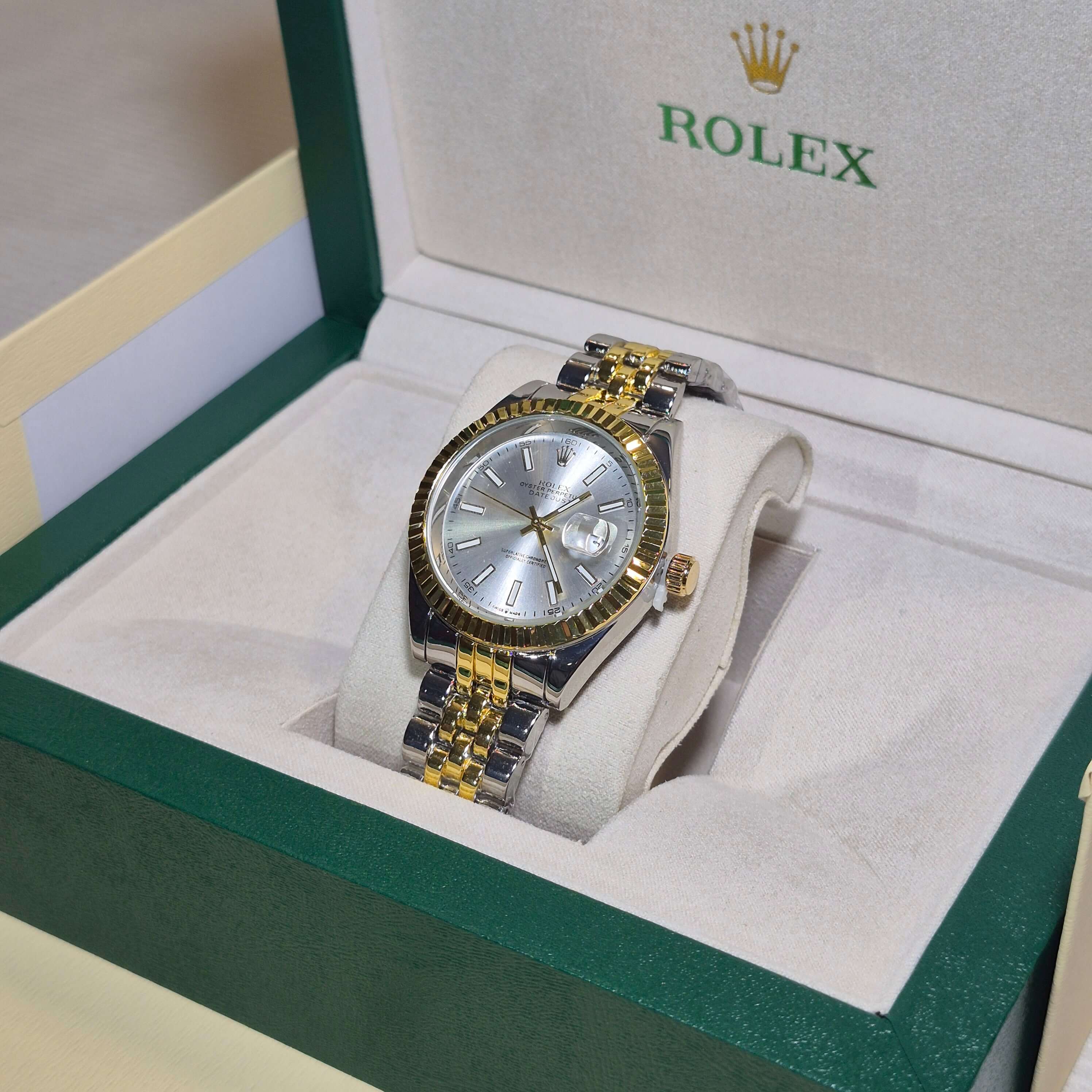 ROLEX DATEJUST JUBILEE IMPERIAL BLANCO