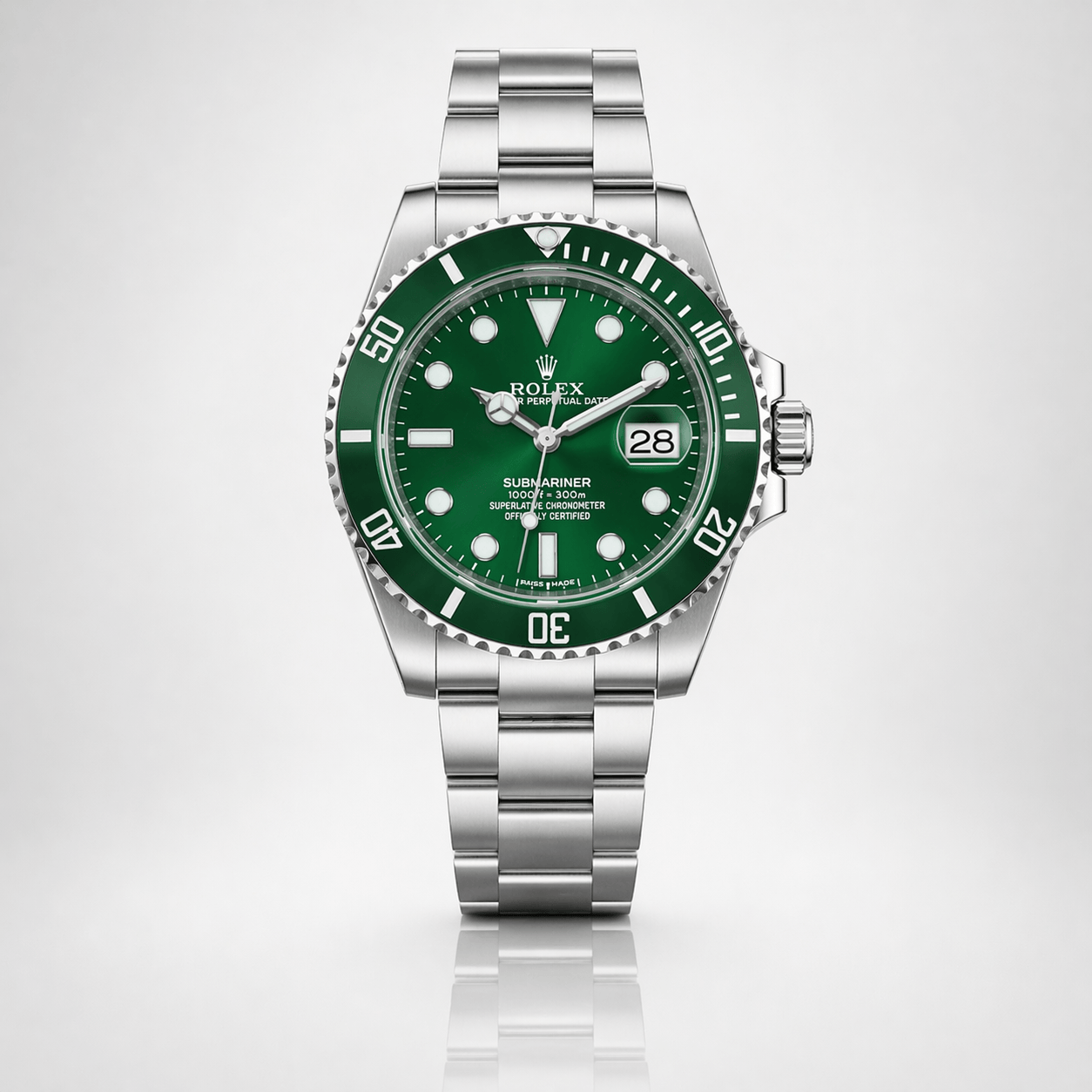 ROLEX SEMIAUTOMÁTICO SUBMARINER HULK OYSTER